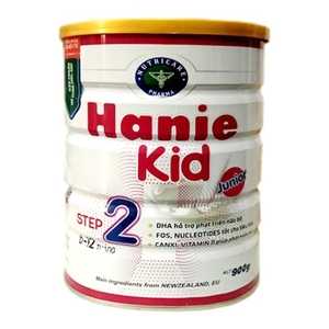 Sữa bột Hanie Kid 2 dành cho trẻ biếng ăn & suy dinh dưỡng 6-12 tháng tuổi (900g)