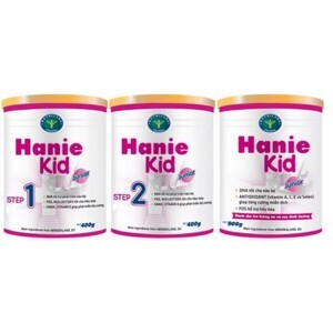 Sữa bột Hanie Kid Junior dành cho trẻ biếng ăn & suy dinh dưỡng 1-10 tuổi (400g)