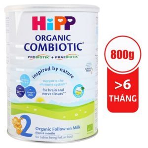 Sữa bột HiPP Combiotic số 2 - hộp 800g