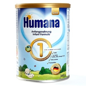 Sữa bột Humana Expert 1 - hộp 350g (dành cho trẻ 0-6 tháng)