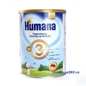 Sữa bột Humana Gold 3 - 800g (dành cho trẻ 1-9 tuổi)