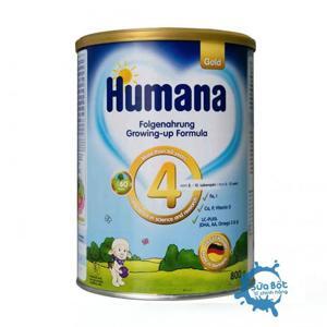 Sữa bột Humana Gold 4 - 800g (dành cho trẻ 2-12 tuổi)