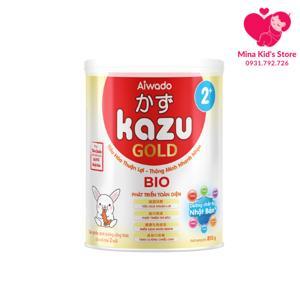 Sữa bột Kazu Bio Gold 2+ 810g (từ 24 tháng trở lên)