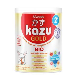 Sữa bột Kazu Bio Gold 2+ 810g (từ 24 tháng trở lên)