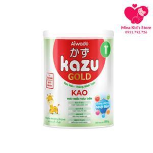 Sữa bột Kazu Kao Gold 1+ 810g (từ 12 - 24 tháng)