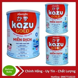 Sữa bột Kazu Miễn Dịch Gold 0+ 810g (0 - 12 tháng)