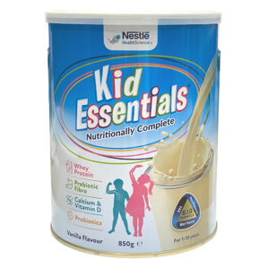 Sữa bột Kid Essentials 850g 1-10 tuổi - Mẫu mới