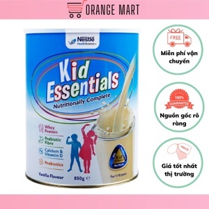 Sữa bột Kid Essentials 850g 1-10 tuổi - Mẫu mới