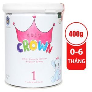 Sữa bột Koko Crow 1 - 400g (từ 0 - 06 tháng tuổi)