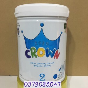 Sữa bột Koko Crown 2 - 800g (từ 06 - 12 tháng tuổi)