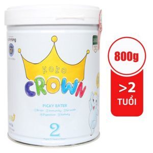 Sữa bột Koko Crow Picky Eater 2 - 800g (dành cho trẻ biếng ăn từ 24 tháng tuổi trở lên)