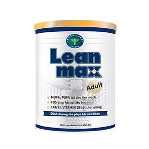 Sữa bột Leanmax Adult - 900g, dinh dưỡng cho người phục hồi sức khỏe