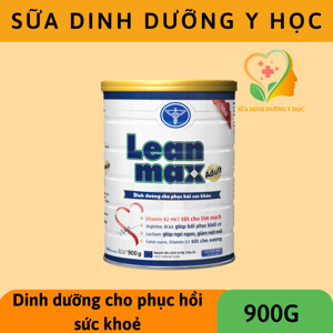 Sữa bột Leanmax Adult - 900g, dinh dưỡng cho người phục hồi sức khỏe