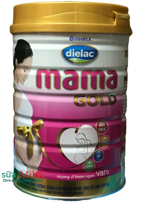 Sữa bột Dielac Mama - hộp 900g (hộp thiếc dành cho bà mẹ mang thai và cho con bú)