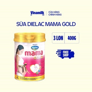 Sữa bột Dielac Mama - hộp 400g (hộp thiếc dành cho bà mẹ mang thai và cho con bú)