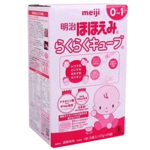 Sữa bột Meiji số 0 - 24 thanh (hàng nội địa)