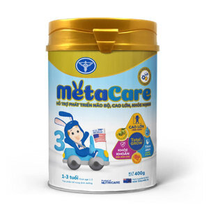 Sữa bột Meta Care 3 - hộp 400g (dành cho trẻ từ 1-3 tuổi)