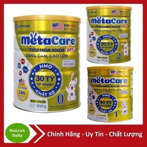 Sữa bột Metacare Gold 0+ 800g (0–12 Tháng)