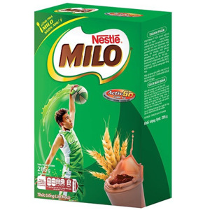 Sữa bột Milo thức uống lúa mạch hộp giấy 285g