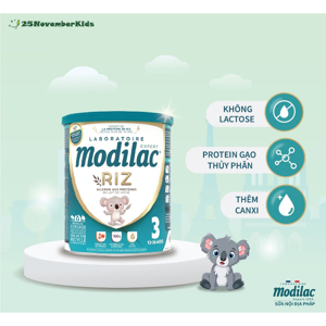 Sữa bột Modilac Expert Croissance 3 - hộp 900g (dành cho trẻ từ 10 tháng - 3 tuổi)