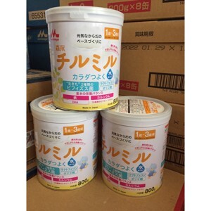 Sữa bột Morinaga số 9 - hộp 820 g (dành cho trẻ từ 9-36 tháng tuổi)