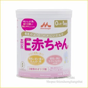 Sữa bột Morinaga E-Akachan cho trẻ sinh non - 800g