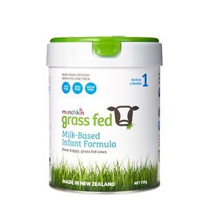 Sữa bột Munchkin Grass fed Úc số 1 - 730g, dành cho trẻ từ 0-6 tháng