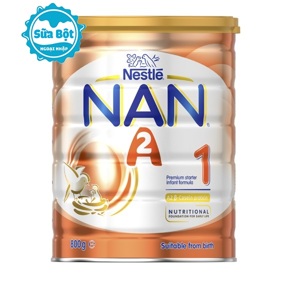 Sữa bột Nan A2 số 1- 800g (cho bé từ 0-6 tháng)