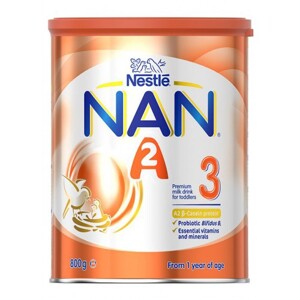 Sữa bột Nan A2 số 3 - 800g (cho bé từ 12 tháng trở lên)