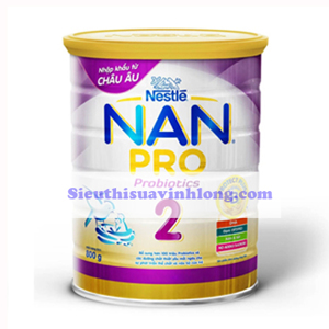 Sữa bột Nan Pro 2 - hộp 800g (dành cho trẻ từ 6 - 12 tháng)