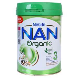 Sữa bột Nan Organic số 2 (Úc) - 800g, dành cho trẻ từ 6-12 tháng