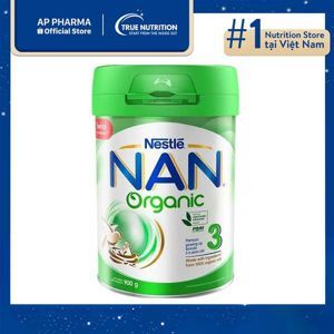 Sữa bột Nan Organic số 2 (Úc) - 800g, dành cho trẻ từ 6-12 tháng