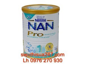Sữa bột Nan Pro 1 - hộp 800g (dành cho trẻ từ 0 - 6 tháng)