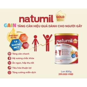 Sữa bột Natumil dành cho người gầy - 900g