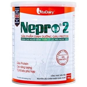 Sữa bột Nepro 2 - hộp 400g (dành cho người bệnh thận)