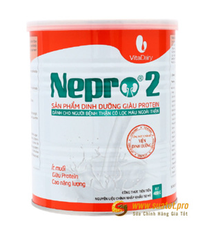 Sữa bột Nepro 2 - hộp 900g (dành cho người bệnh thận)