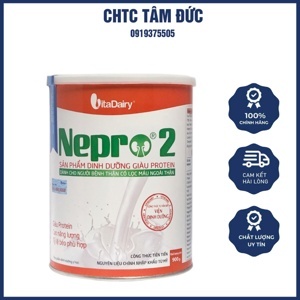 Sữa bột Nepro 2 - hộp 900g (dành cho người bệnh thận)