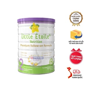 Sữa bột ngôi sao nhỏ Little Étoile số 2 (6-12 tháng) 800g