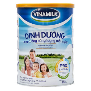 Sữa bột nguyên kem Vinamilk có đường lon 900g