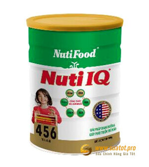 Sữa bột Nutifood Nuti IQ 456 - hộp 900g (dành cho trẻ từ 4 - 6 tuổi)