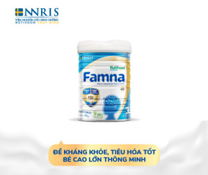 Sữa bột Nutifood Famna số 1 - Lon thiếc 400g (0-6 tháng)