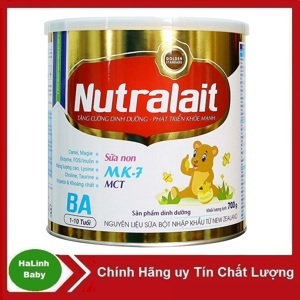 Sữa bột Nutralait BA - 700g (dành cho bé từ 1-10 tuổi)