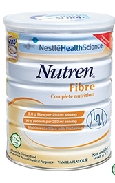 Sữa bột Nestle Nutren Fibre - hộp 400g (dành cho bệnh nhân sử dụng kháng sinh dài ngày)