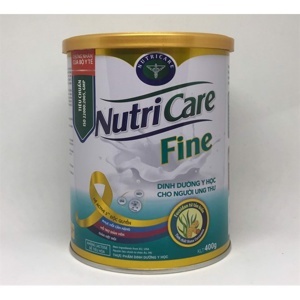 Sữa bột Nutricare Fine - 400g (cho bệnh nhân ung thư)