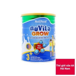 Sữa bột Nuvita Grow 3+ 900g (cho bé từ 3 tuổi trở lên)