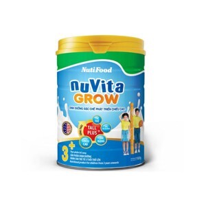 Sữa bột Nuvita Grow 3+ 900g (cho bé từ 3 tuổi trở lên)