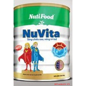 Sữa bột Nutifood Nuvita - hộp 900g (dành cho trẻ từ 3 tuổi trở lên)