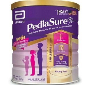 Sữa bột Abbott PediaSure B/A - hộp 1600g (dành cho trẻ biếng ăn từ 1 - 10 tuổi)
