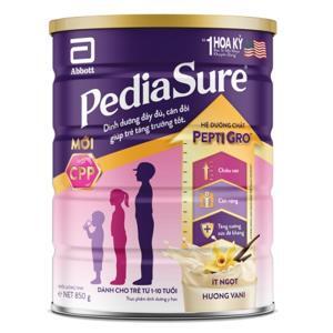 Sữa bột Abbott PediaSure B/A - hộp 850g (1 – 10 Tuổi)