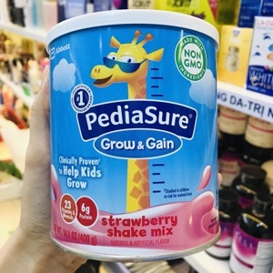 Sữa bột Pediasure Grow & Gain Shake Mix - hộp 397g (dành cho trẻ từ 1-13 tuổi)